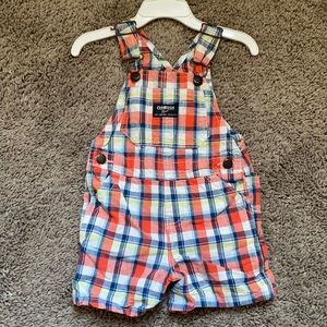 OskKosh summer shortalls